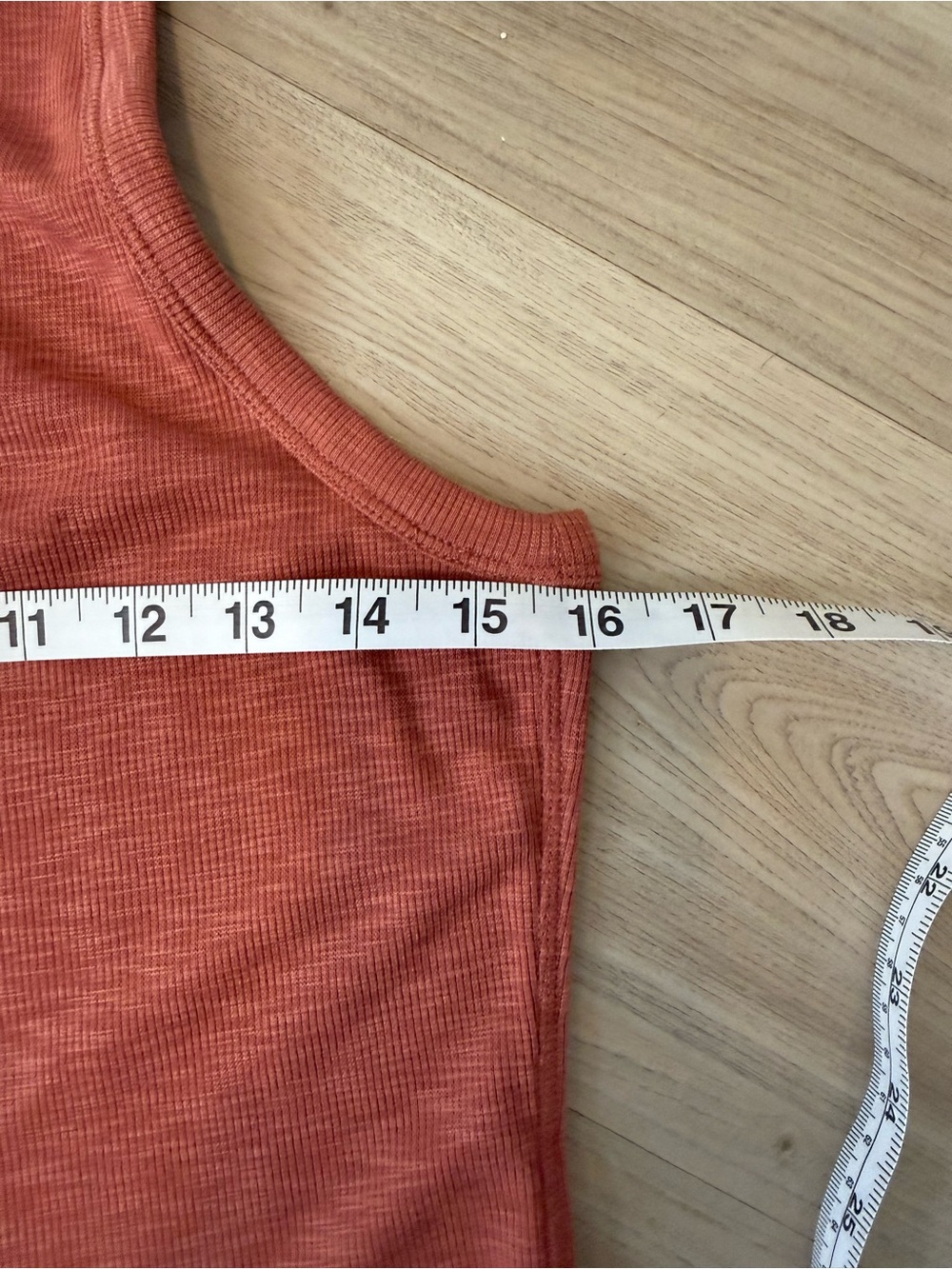 Vuori 
Women’s Rust Ribbed Racerback Tank Top
Size: Medium - Picture 6 of 9